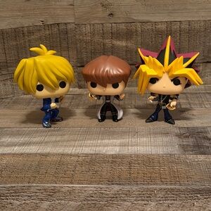 Funko Pop! -Yu-Gi-Oh- set of 3. No boxes.